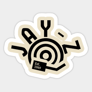 Retro Jay-Z Sticker